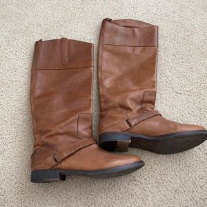 MLE by Mia limited edition Women’s knee high tan riding boots